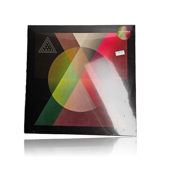 Acceptance – Colliding By Design Vinyl Limited Clear / Doublemint/Oxblood - Picture 2 of 6